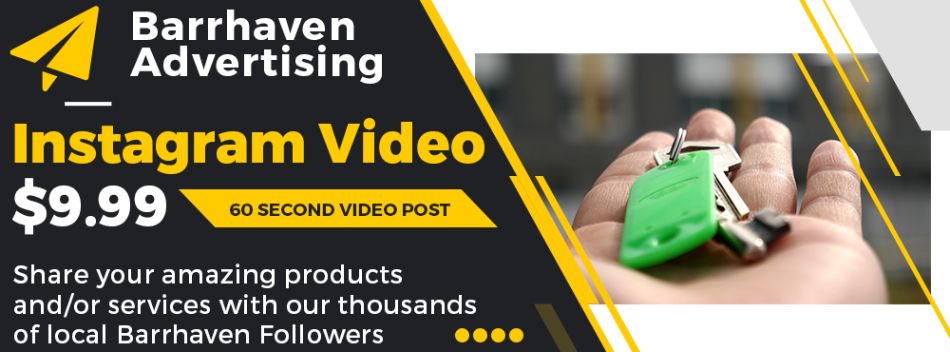 Barrhaven Instagram Advertising and Marketing - Video Post